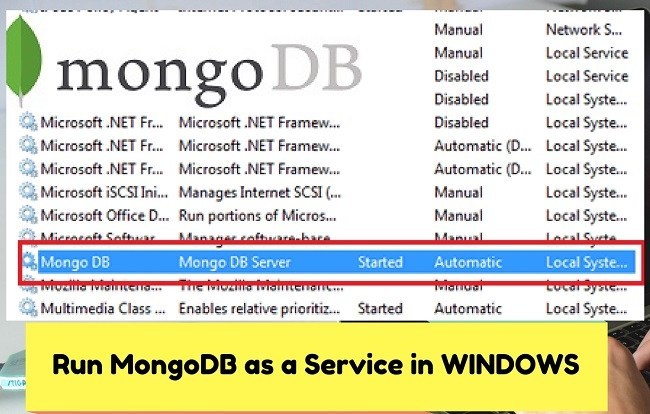 How do I start Mongo DB from Windows?
